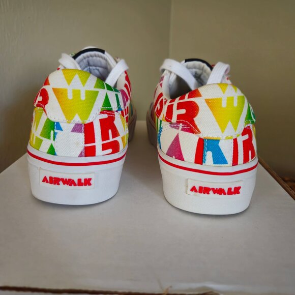 Airwalk Women's Alya-J Rainbow Print Sneakers Size 6.5 NWT - Picture 4 of 6